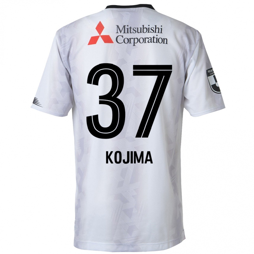 Kids Football Satsuki Kojima #37 White Black Away Jersey 2024/25 T-Shirt Australia