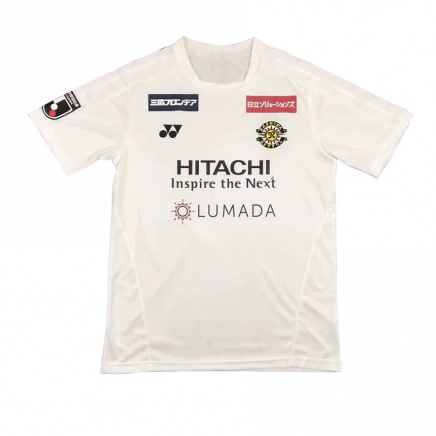 Kids Football Takumi Tsuchiya #34 White Black Away Jersey 2024/25 T-Shirt Australia