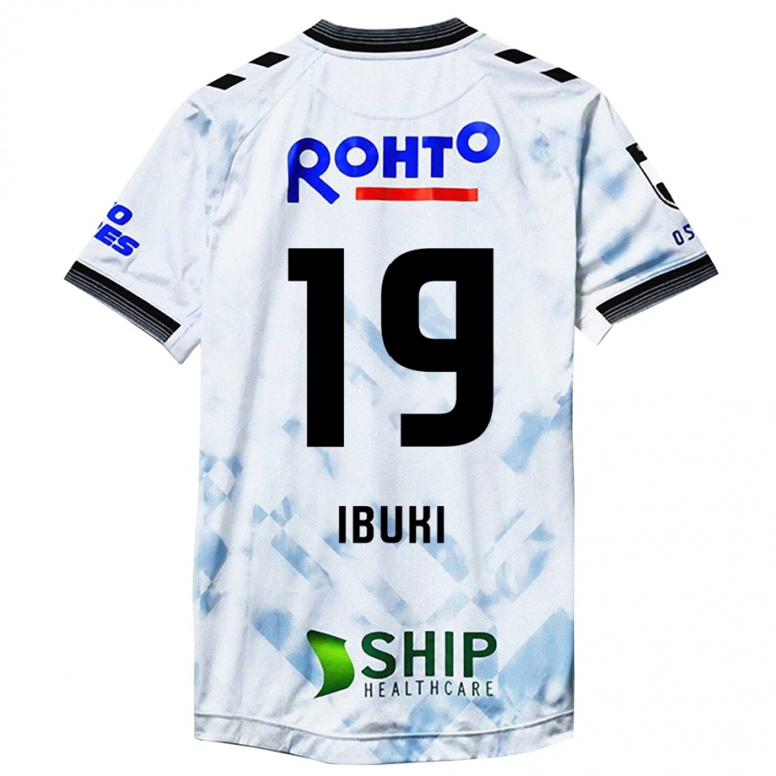 Kids Football Ibuki Konno #19 White Black Away Jersey 2024/25 T-Shirt Australia