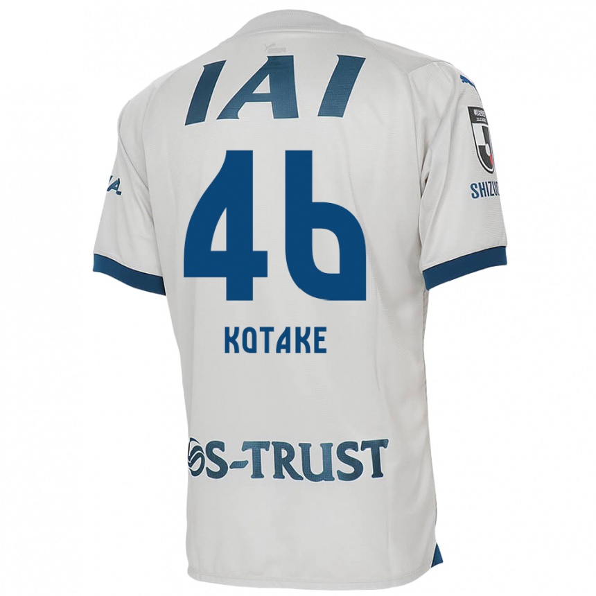 Kids Football Sean Kotake #46 White Blue Away Jersey 2024/25 T-Shirt Australia