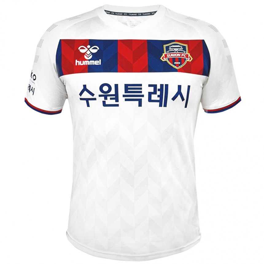 Kids Football Seung-Bae Jung #44 White Blue Away Jersey 2024/25 T-Shirt Australia