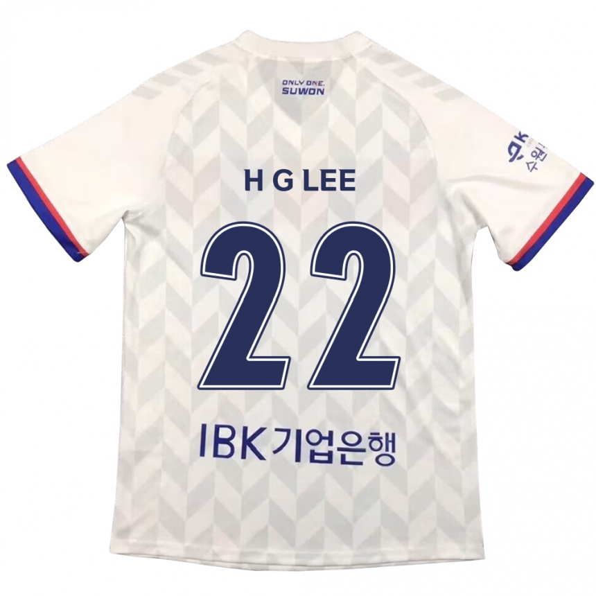 Kids Football Gwang-Hyeok Lee #22 White Blue Away Jersey 2024/25 T-Shirt Australia