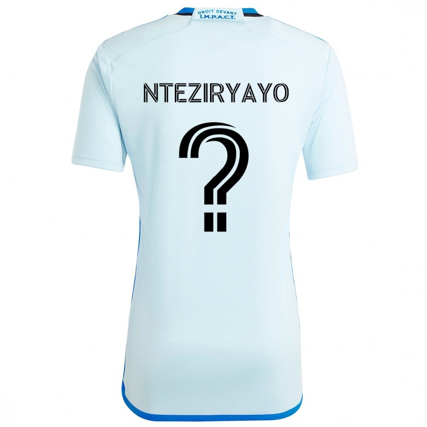 Kids Football Josh Nteziryayo #0 Ice Blue Away Jersey 2024/25 T-Shirt Australia