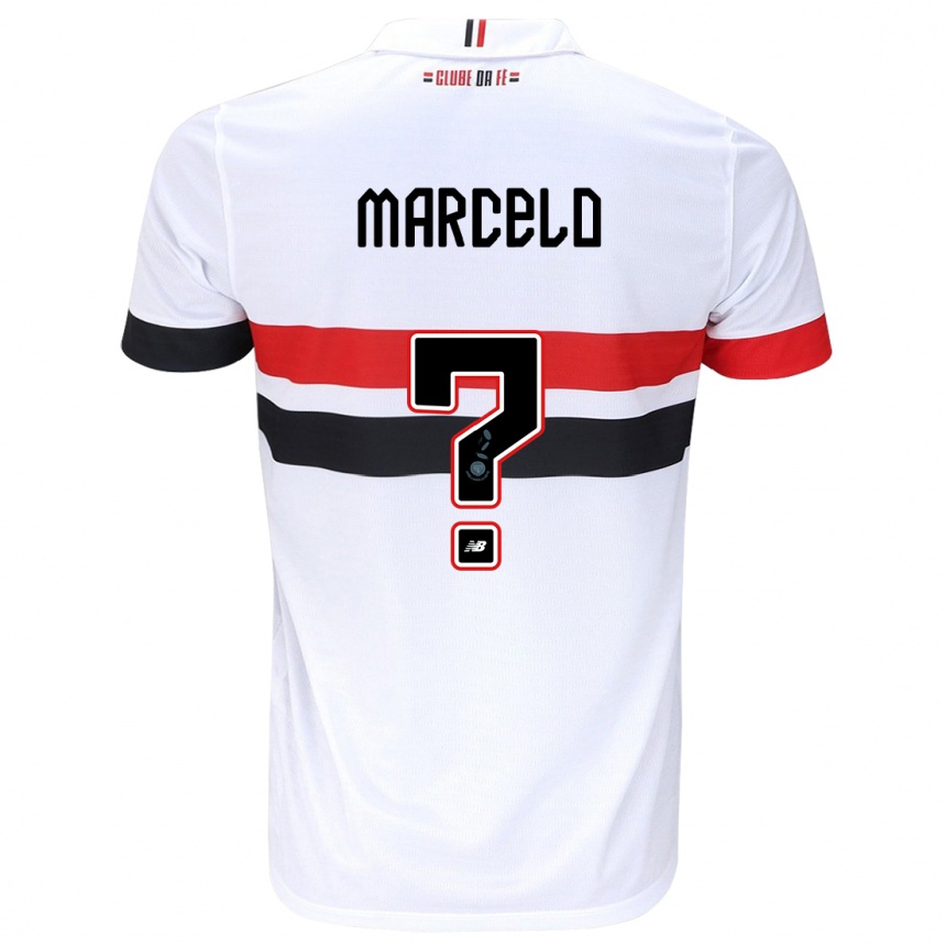 Men Football Marcelo #0 White Red Black Home Jersey 2024/25 T-Shirt Australia