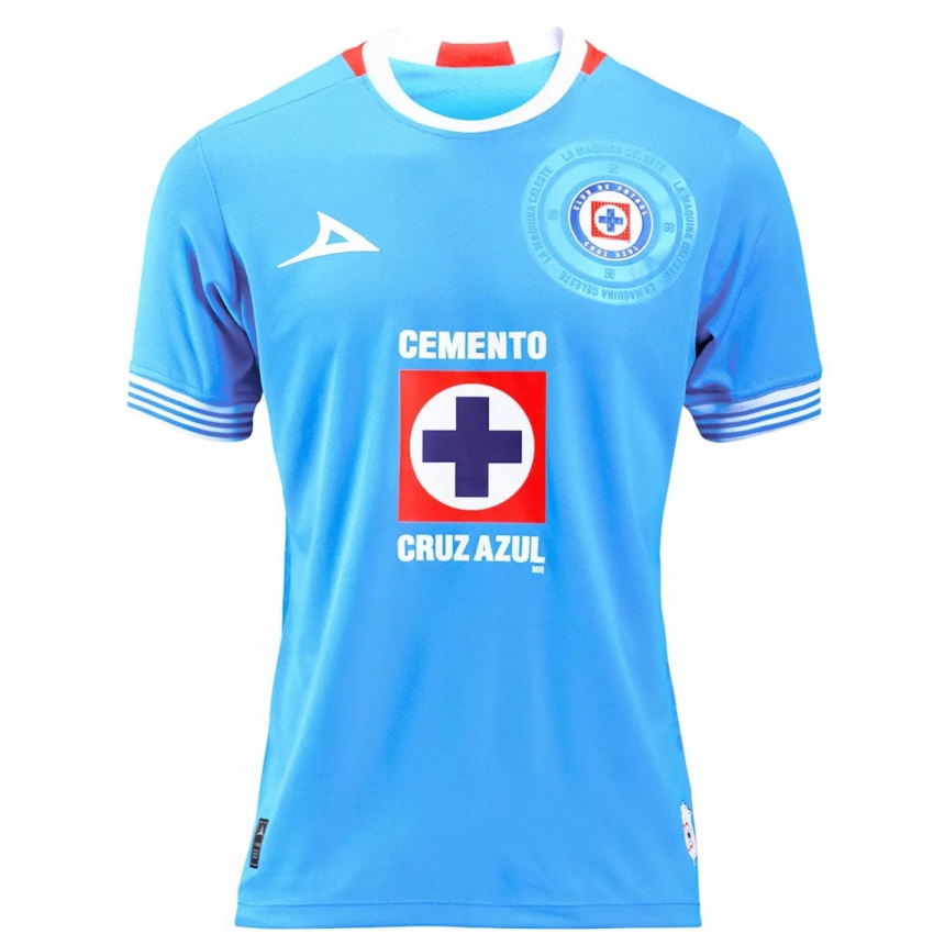 Men Football Gabriela Machuca #12 Sky Blue Home Jersey 2024/25 T-Shirt Australia