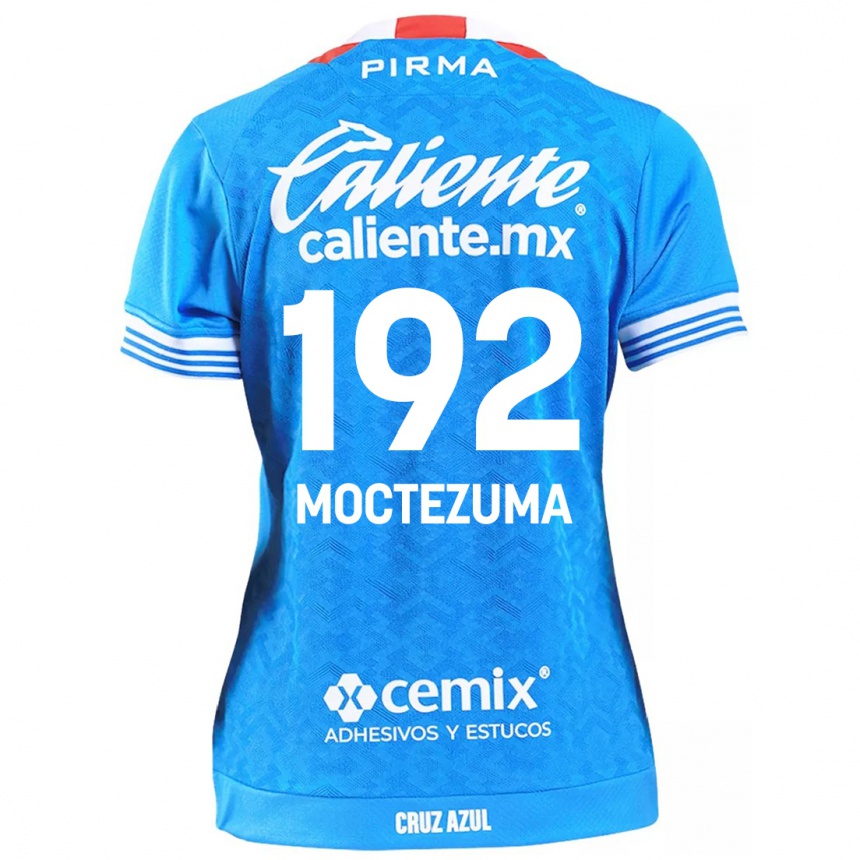 Men Football Brayan Moctezuma #192 Sky Blue Home Jersey 2024/25 T-Shirt Australia