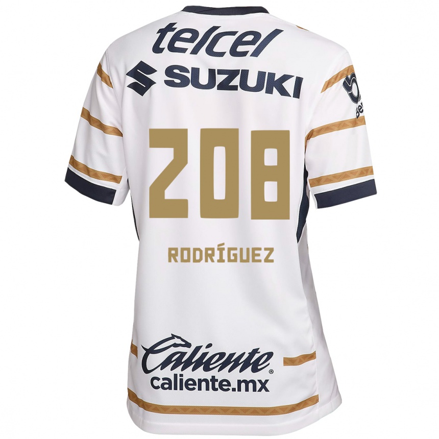 Men Football Gael Rodríguez #208 White Obsidian Home Jersey 2024/25 T-Shirt Australia