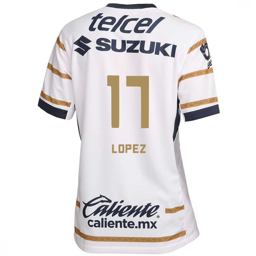 Men Football Leonel Lopez #17 White Obsidian Home Jersey 2024/25 T-Shirt Australia