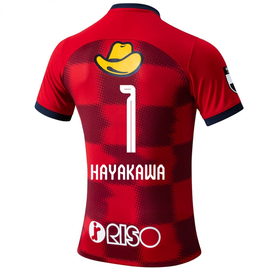 Men Football Tomoki Hayakawa #1 Red Blue White Home Jersey 2024/25 T-Shirt Australia