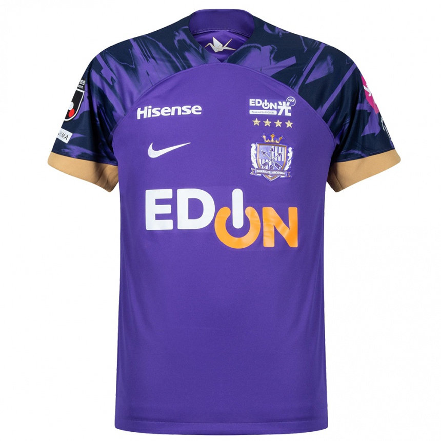 Men Football Hayato Araki #4 Purple White Home Jersey 2024/25 T-Shirt Australia