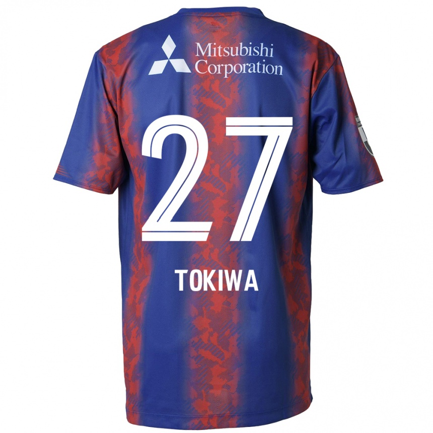 Men Football Kyota Tokiwa #27 Blue Red Home Jersey 2024/25 T-Shirt Australia