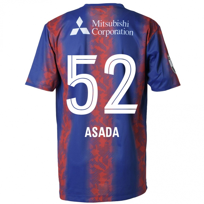 Men Football Rui Asada #52 Blue Red Home Jersey 2024/25 T-Shirt Australia