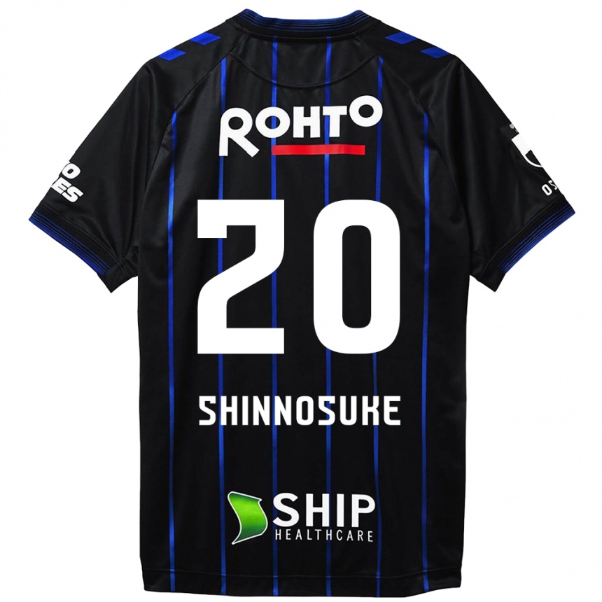 Men Football Shinnosuke Nakatani #20 Black Blue Home Jersey 2024/25 T-Shirt Australia