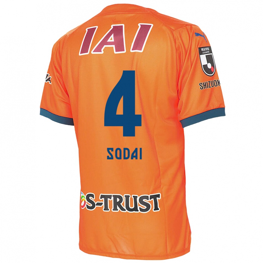 Men Football Sodai Hasukawa #4 Orange Blue Home Jersey 2024/25 T-Shirt Australia