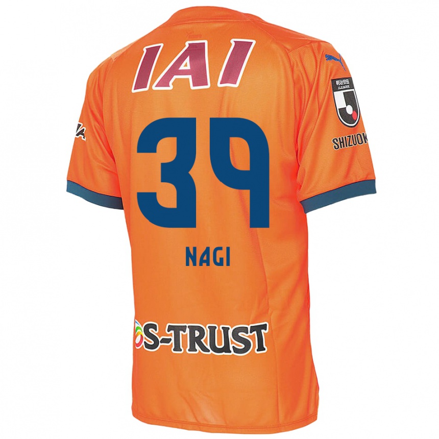 Men Football Nagi Kawatani #39 Orange Blue Home Jersey 2024/25 T-Shirt Australia