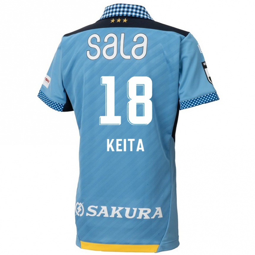 Men Football Keita Takahata #18 Blue Black Home Jersey 2024/25 T-Shirt Australia