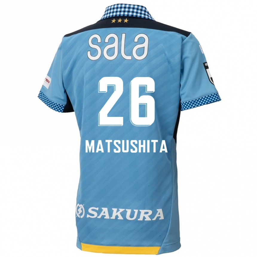 Men Football Sota Matsushita #26 Blue Black Home Jersey 2024/25 T-Shirt Australia