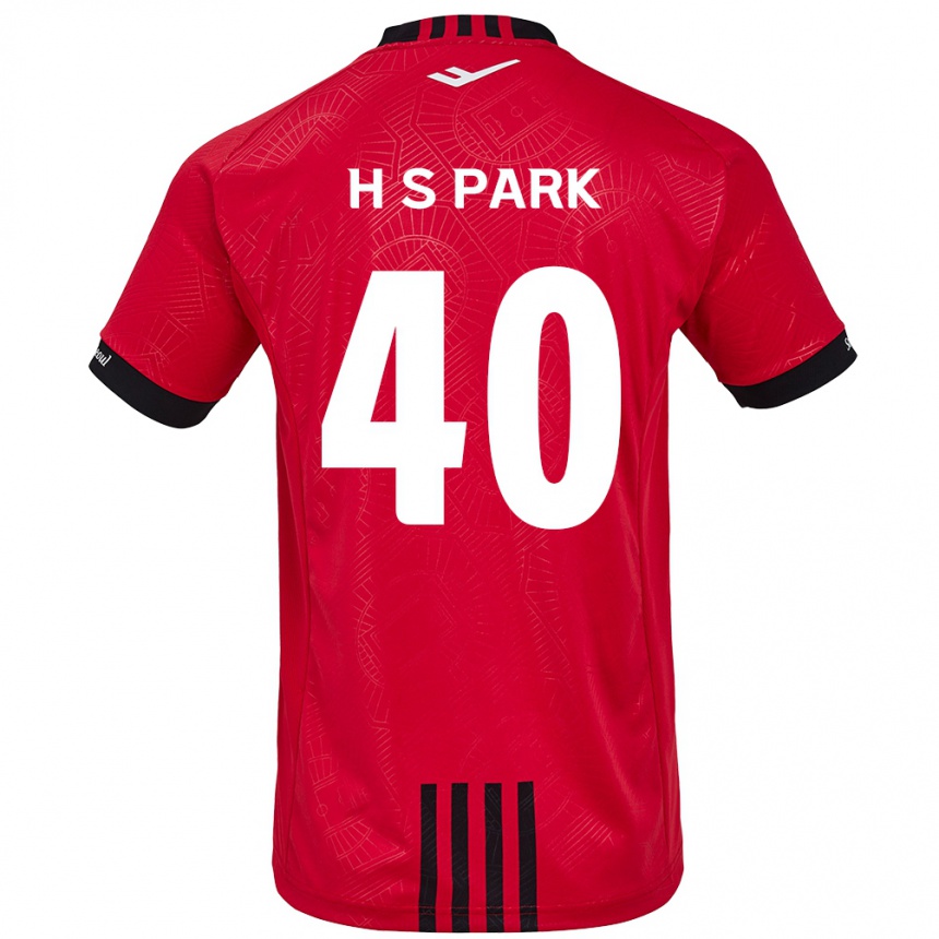 Men Football Seong-Hun Park #40 Red Black Home Jersey 2024/25 T-Shirt Australia