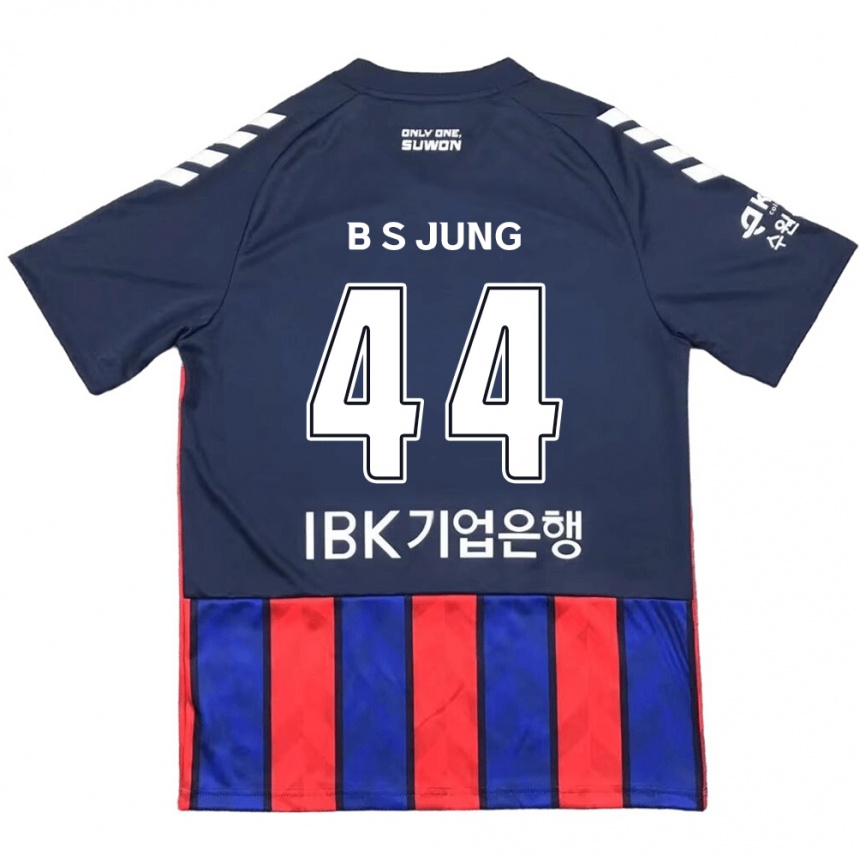 Men Football Seung-Bae Jung #44 Blue Red Home Jersey 2024/25 T-Shirt Australia