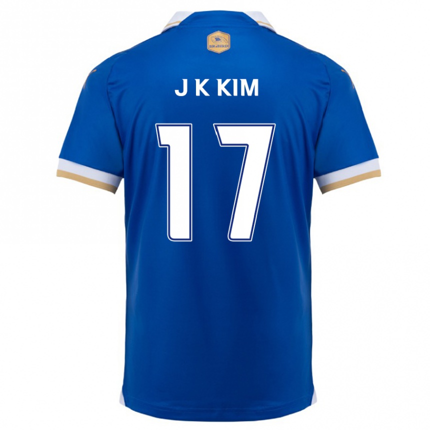 Men Football Kyeong-Jung Kim #17 Blue White Home Jersey 2024/25 T-Shirt Australia