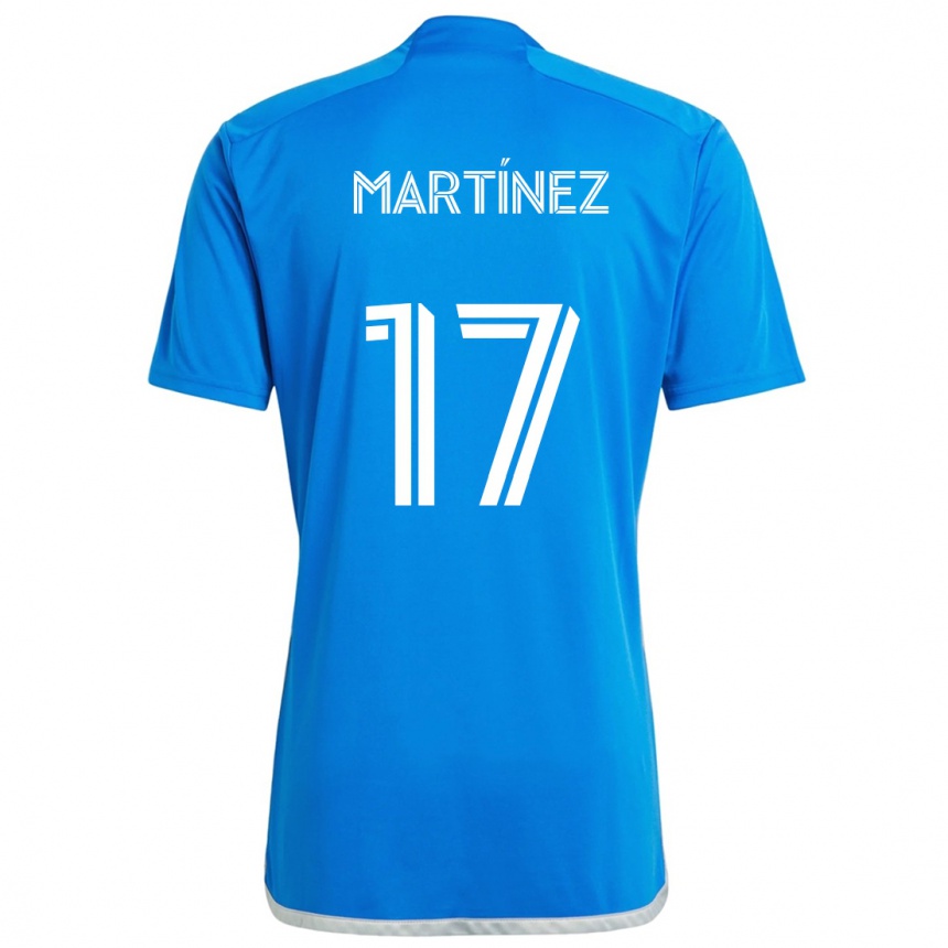 Men Football Josef Martínez #17 Blue White Home Jersey 2024/25 T-Shirt Australia