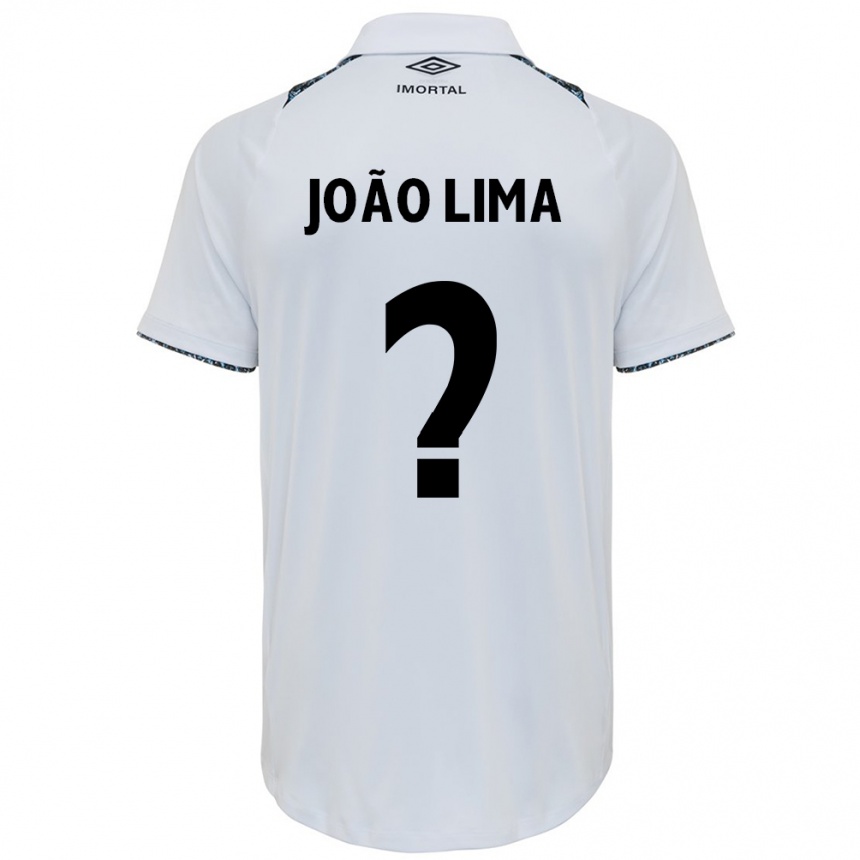 Men Football João Vitor #0 White Blue Away Jersey 2024/25 T-Shirt Australia