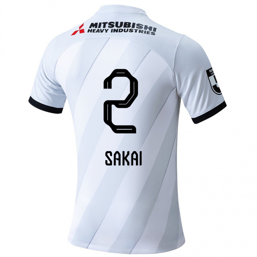 Men Football Hiroki Sakai #2 White Grey Away Jersey 2024/25 T-Shirt Australia