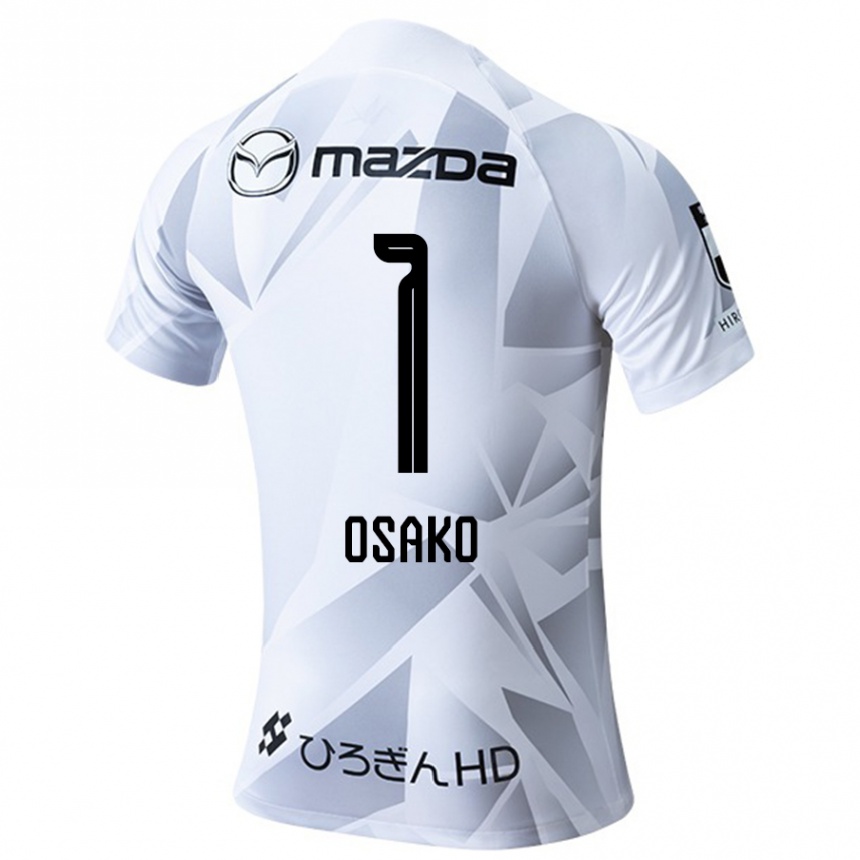 Men Football Keisuke Osako #1 White Grey Black Away Jersey 2024/25 T-Shirt Australia