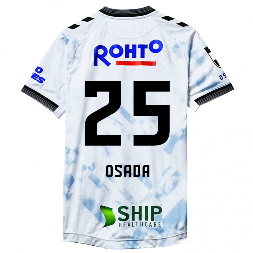 Men Football Towa Osada #25 White Black Away Jersey 2024/25 T-Shirt Australia