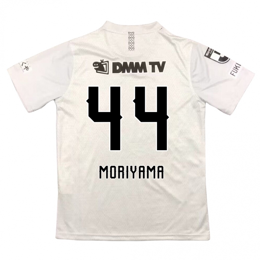 Men Football Kimiya Moriyama #44 Gray Black Away Jersey 2024/25 T-Shirt Australia