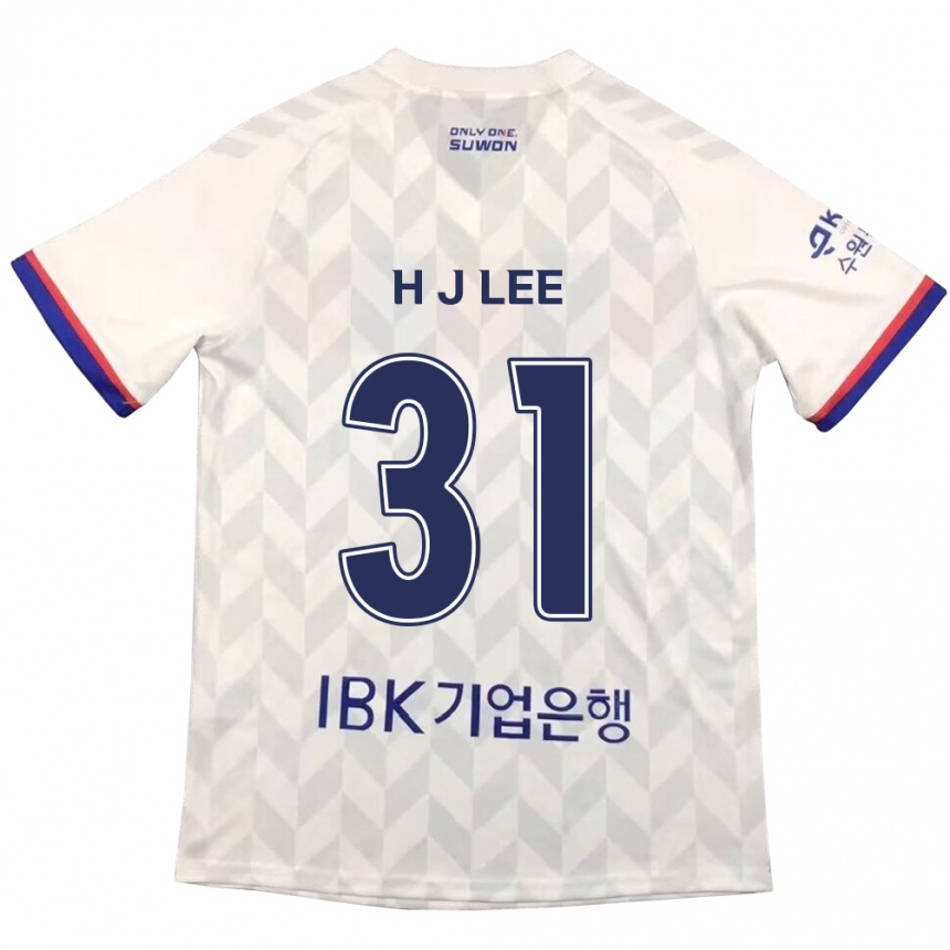 Men Football Jae-Hoon Lee #31 White Blue Away Jersey 2024/25 T-Shirt Australia