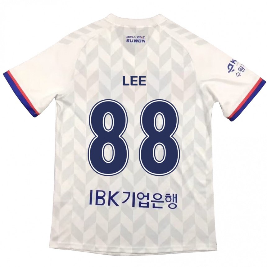 Men Football Yong Lee #88 White Blue Away Jersey 2024/25 T-Shirt Australia