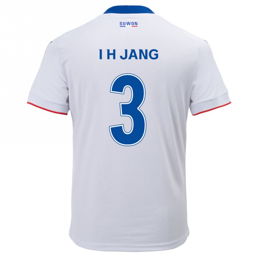 Men Football Ho-Ik Jang #3 White Blue Away Jersey 2024/25 T-Shirt Australia