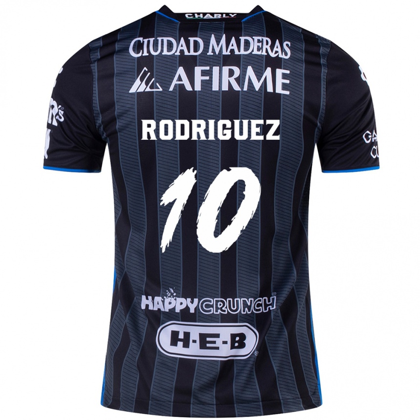 Men Football Lucas Rodríguez #10 White Black Away Jersey 2024/25 T-Shirt Australia