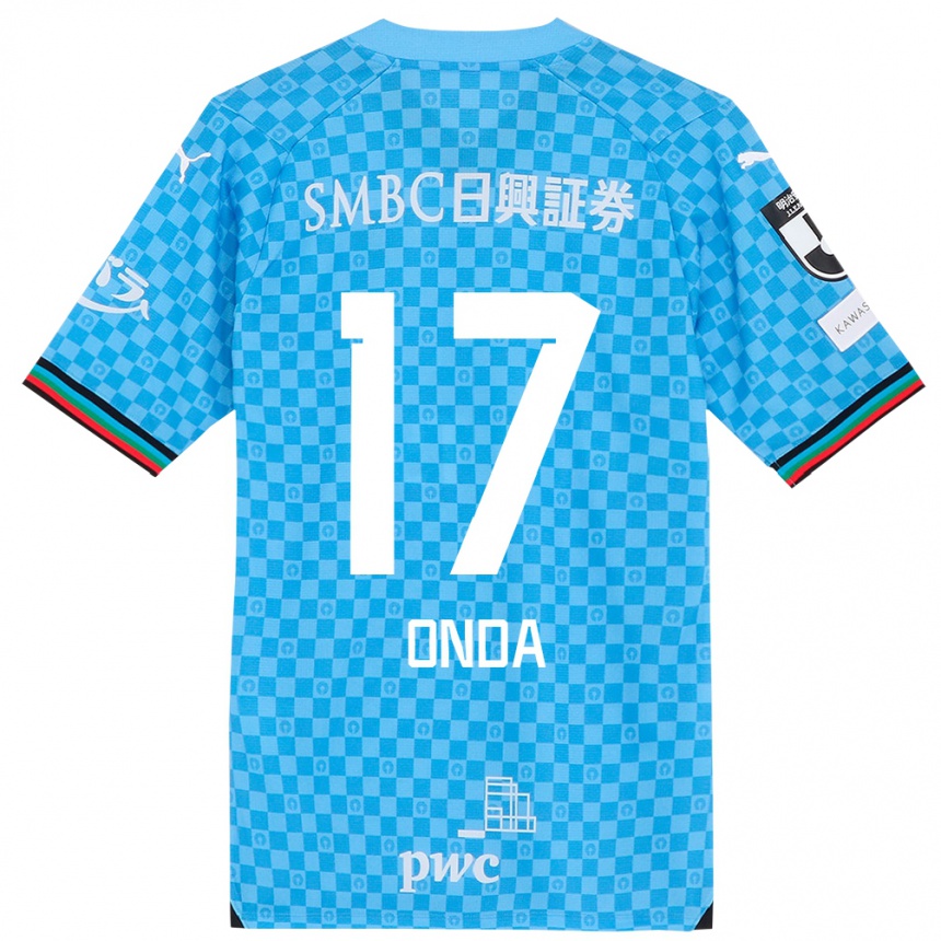 Women Football Yutaro Onda #17 Azure Blue Home Jersey 2024/25 T-Shirt Australia