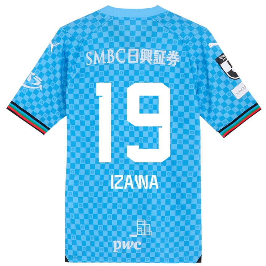 Women Football Haruki Izawa #19 Azure Blue Home Jersey 2024/25 T-Shirt Australia