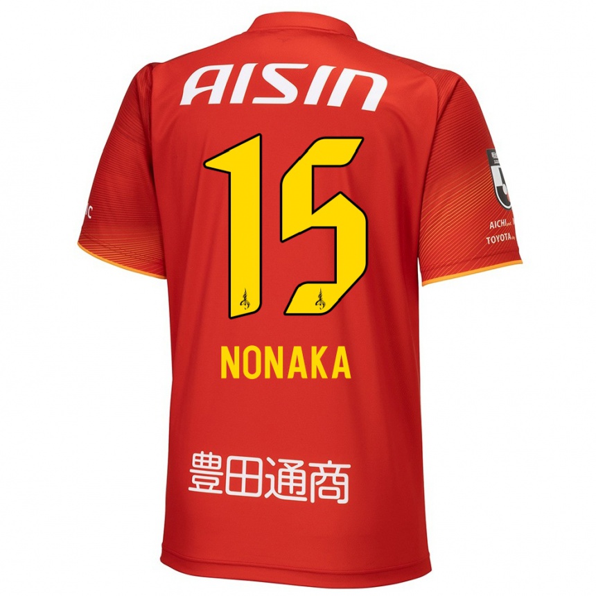 Women Football Yugo Nonaka #15 Red White Yellow Home Jersey 2024/25 T-Shirt Australia