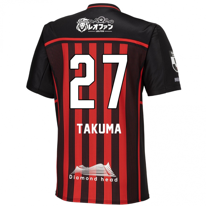 Women Football Takuma Arano #27 Red Black Home Jersey 2024/25 T-Shirt Australia