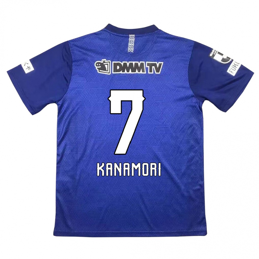 Women Football Takeshi Kanamori #7 Dark Blue Home Jersey 2024/25 T-Shirt Australia