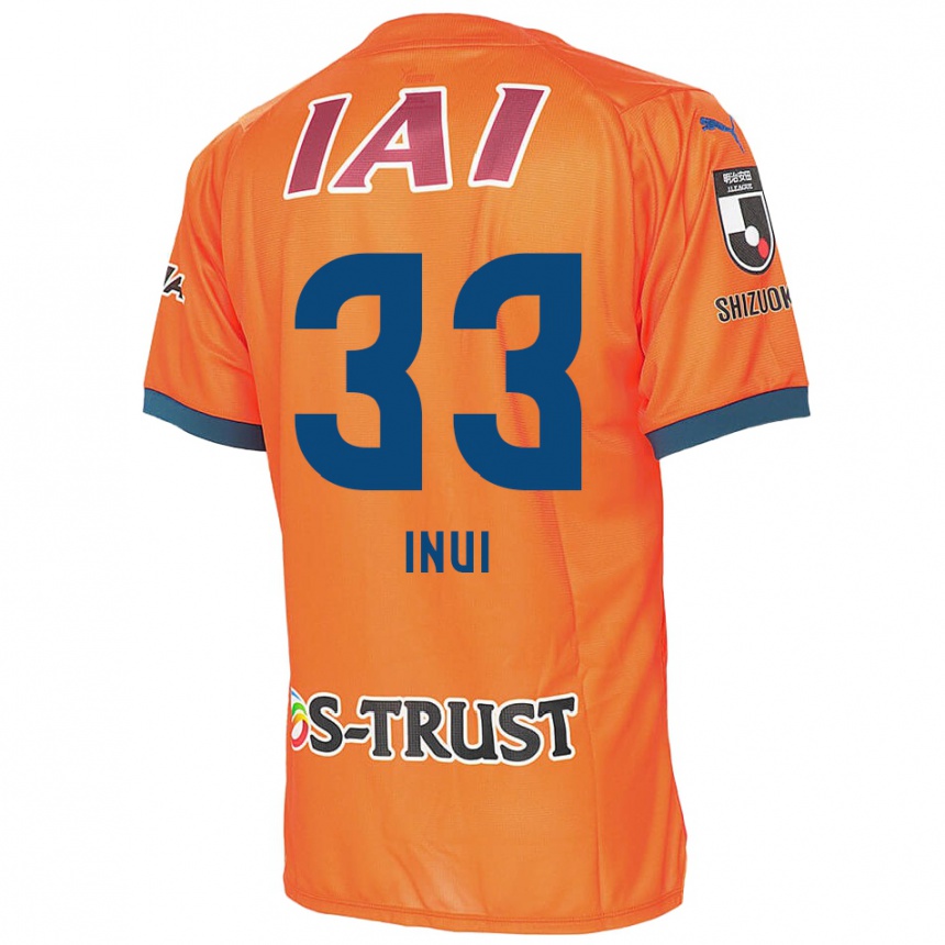 Women Football Takashi Inui #33 Orange Blue Home Jersey 2024/25 T-Shirt Australia