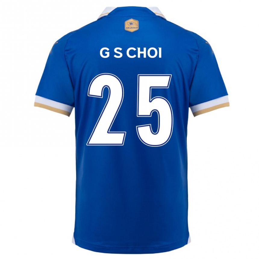 Women Football Sung-Geun Choi #25 Blue White Home Jersey 2024/25 T-Shirt Australia