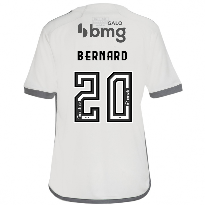 Women Football Bernard #20 Off White Away Jersey 2024/25 T-Shirt Australia