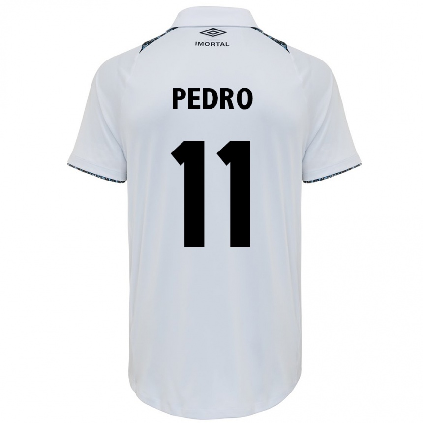 Women Football João Pedro #11 White Blue Away Jersey 2024/25 T-Shirt Australia