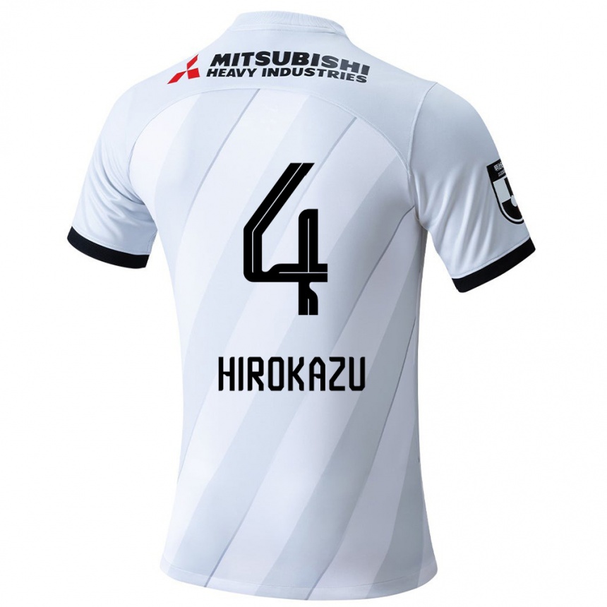 Women Football Hirokazu Ishihara #4 White Grey Away Jersey 2024/25 T-Shirt Australia