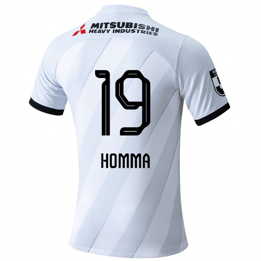 Women Football Shion Homma #19 White Grey Away Jersey 2024/25 T-Shirt Australia