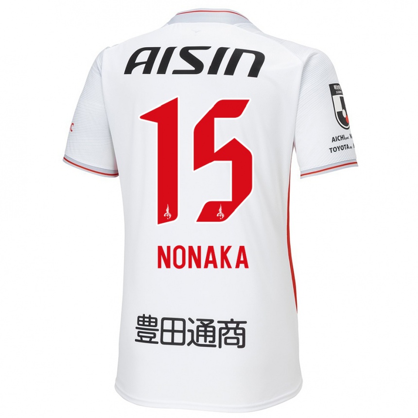 Women Football Yugo Nonaka #15 White Yellow Red Away Jersey 2024/25 T-Shirt Australia