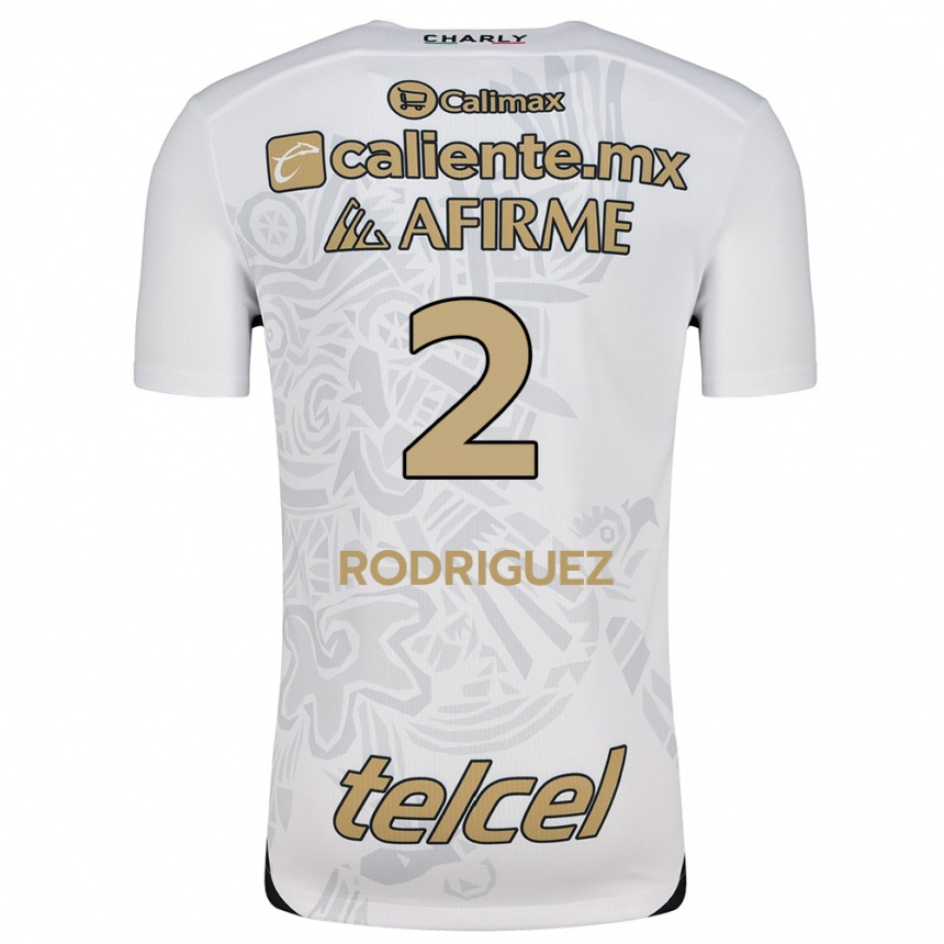 Women Football Antonio Rodríguez #2 White Black Away Jersey 2024/25 T-Shirt Australia