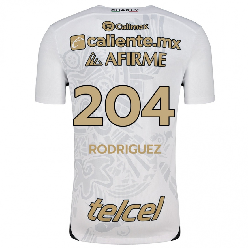 Women Football Jesús Rodríguez #204 White Black Away Jersey 2024/25 T-Shirt Australia