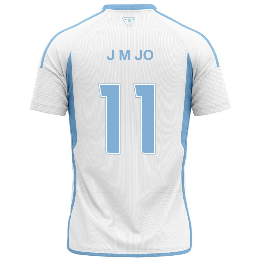 Women Football Min-Jae Jo #11 White Blue Away Jersey 2024/25 T-Shirt Australia