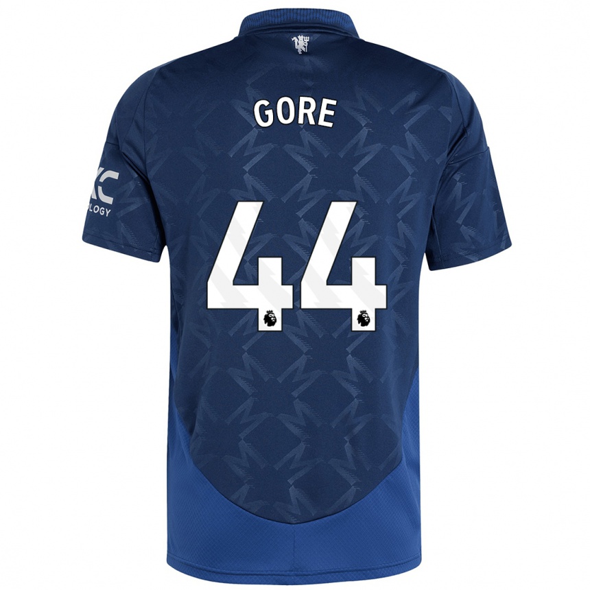 Kids Football Daniel Gore #44 Indigo Away Jersey 2024/25 T-Shirt Australia